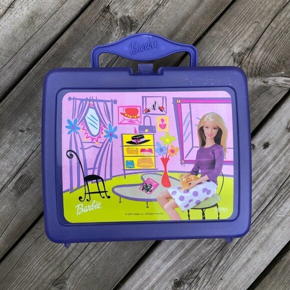Vintage 2001 Barbie Lunch Box - Picture 4 of 6